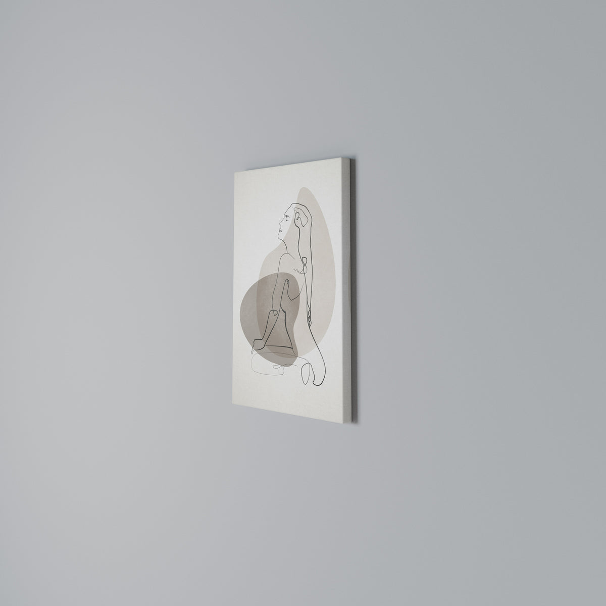 CONTOURS OF BEAUTY Κατακόρυφος Πίνακας σε Καμβά