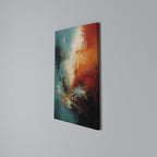 FIERY FUSION Vertical Canvas Print