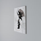 STAINS OF INTROSPECTION Vertical Canvas Print