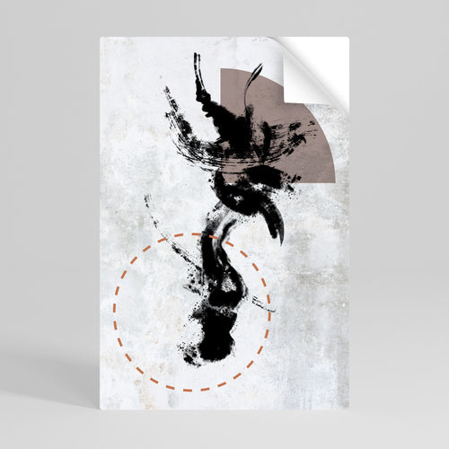 STAINS OF INTROSPECTION Αυτοκόλλητη Αφίσα κάθετη