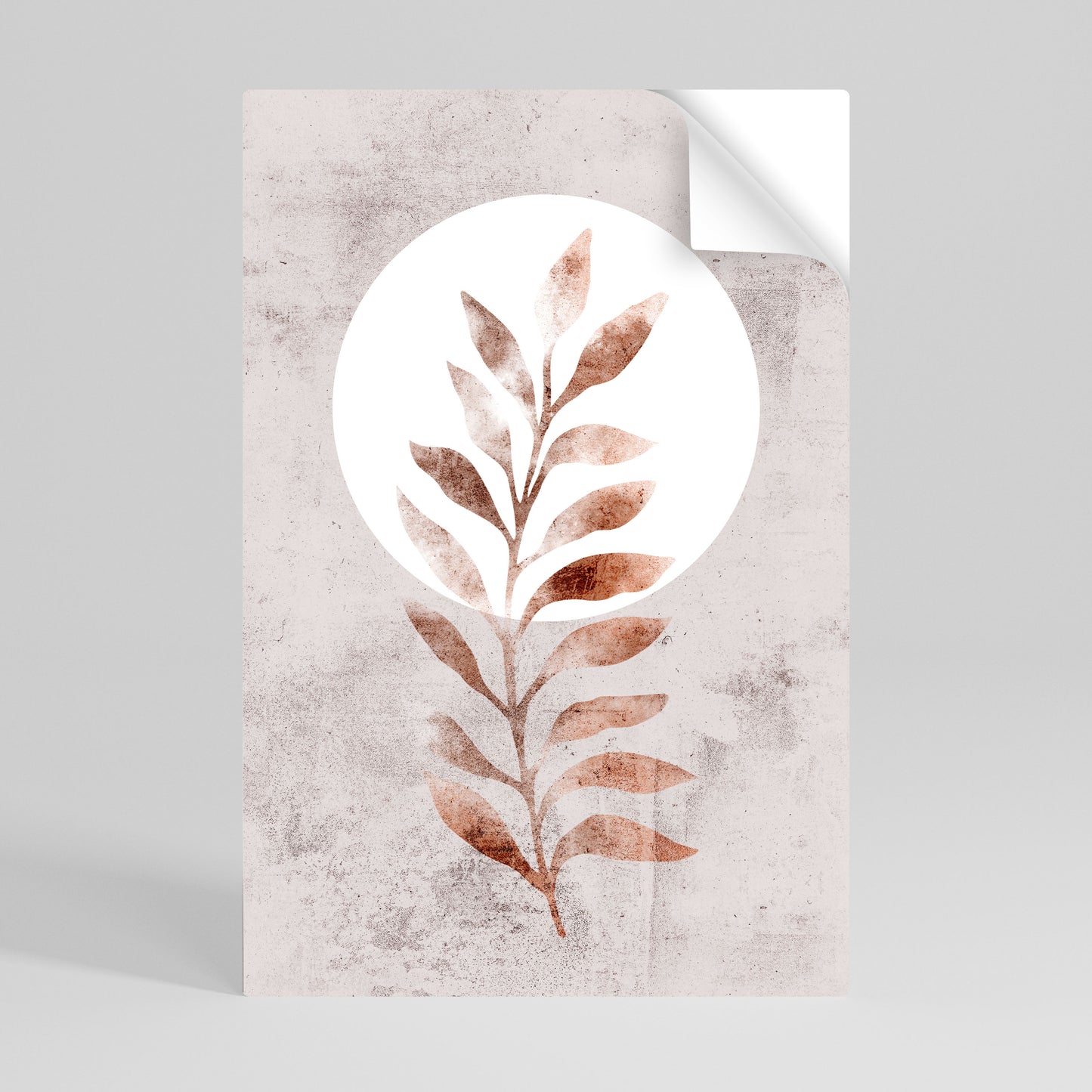 LEAF RADIANCE Αυτοκόλλητη Αφίσα κάθετη