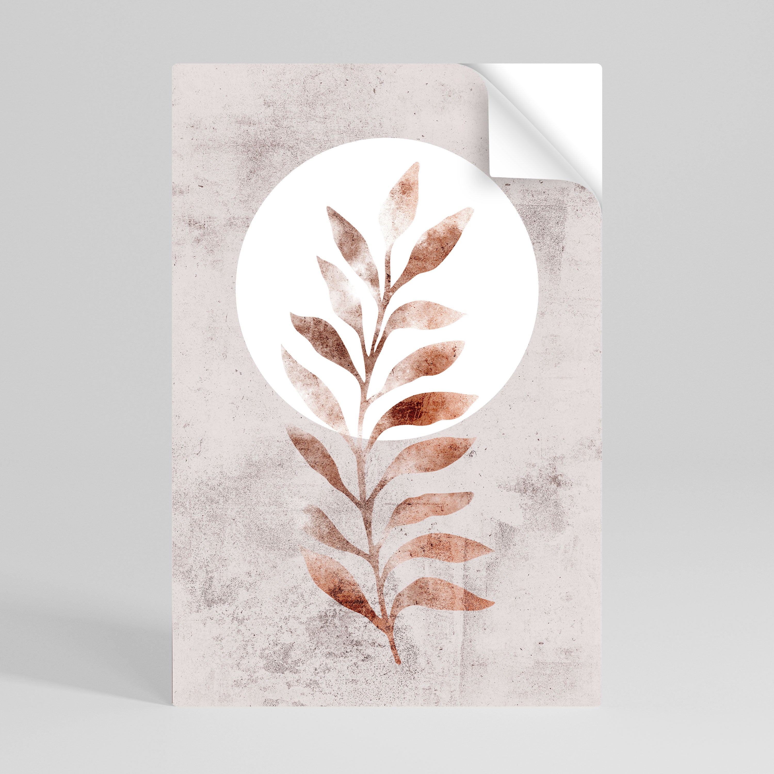 LEAF RADIANCE Αυτοκόλλητη Αφίσα κάθετη