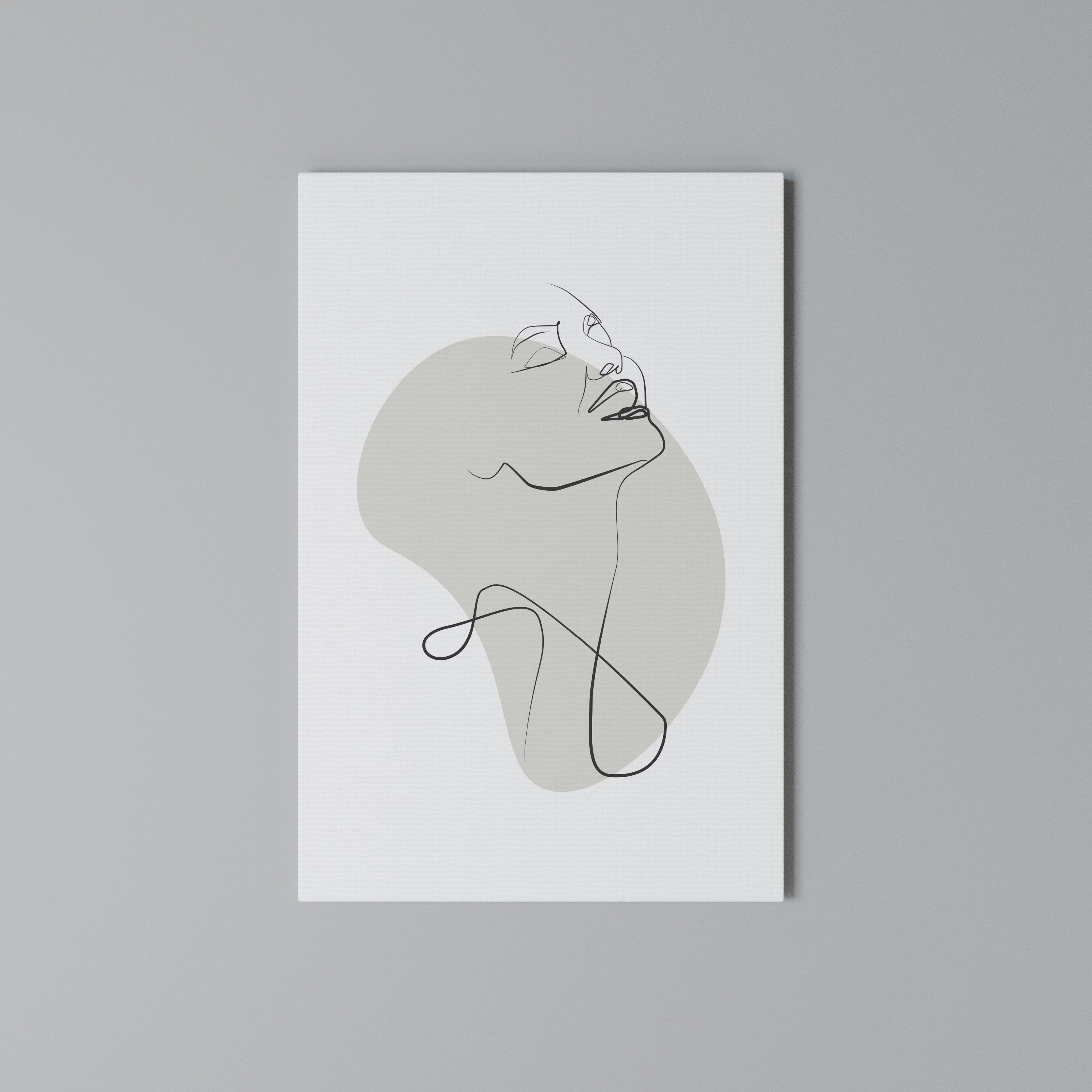 SUBTLE SIMPLICITY Κατακόρυφος Πίνακας σε Καμβά