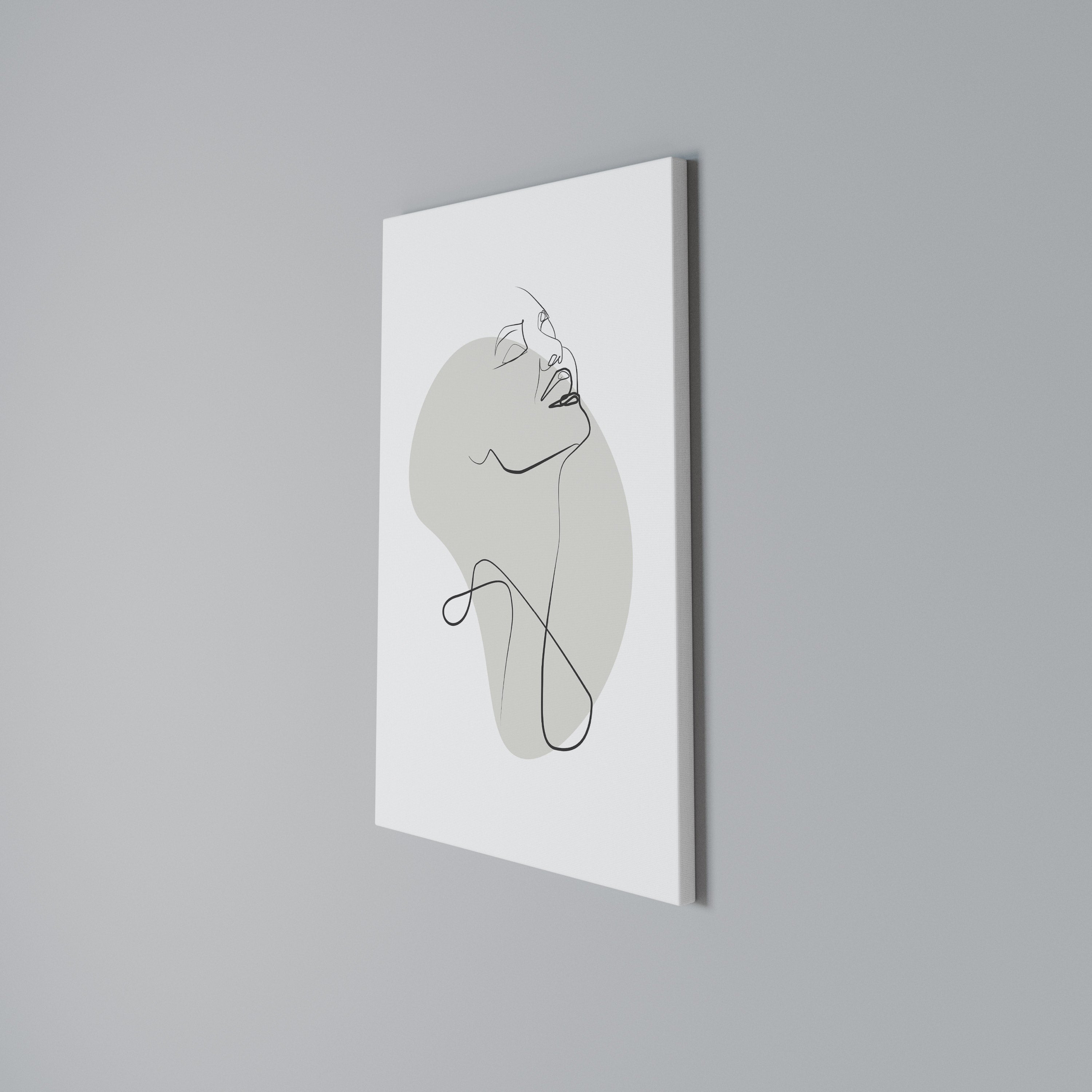 SUBTLE SIMPLICITY Κατακόρυφος Πίνακας σε Καμβά