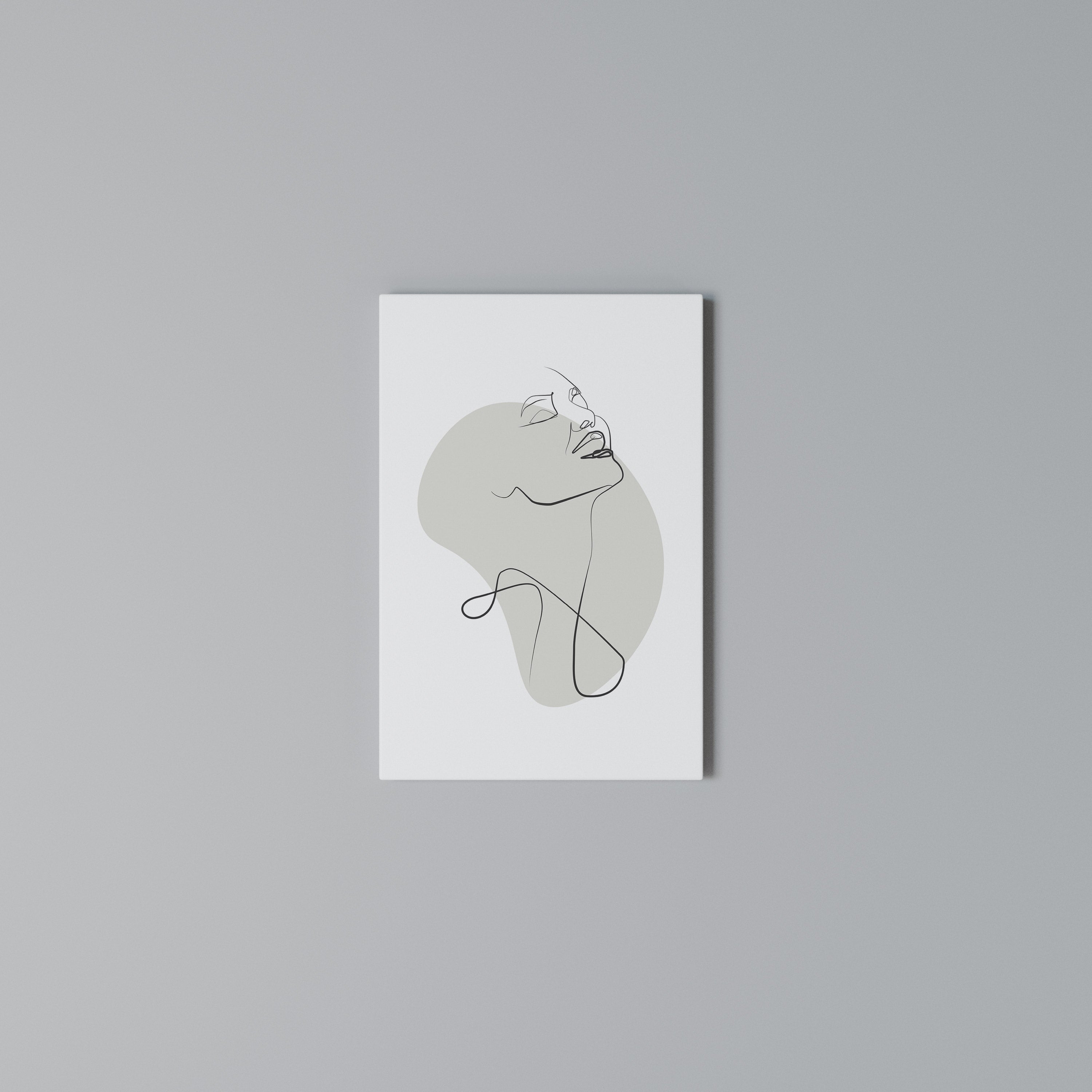 SUBTLE SIMPLICITY Κατακόρυφος Πίνακας σε Καμβά