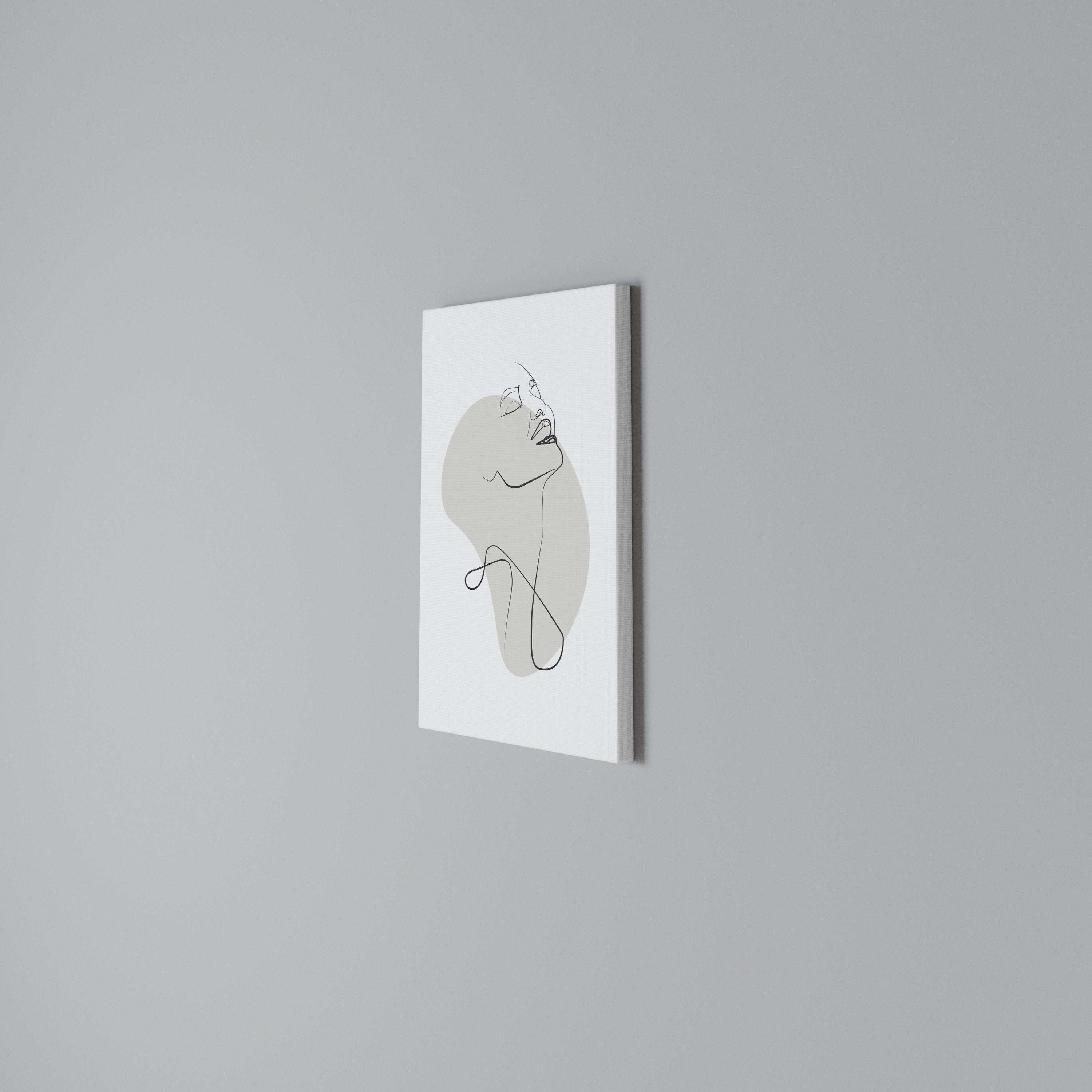 SUBTLE SIMPLICITY Κατακόρυφος Πίνακας σε Καμβά