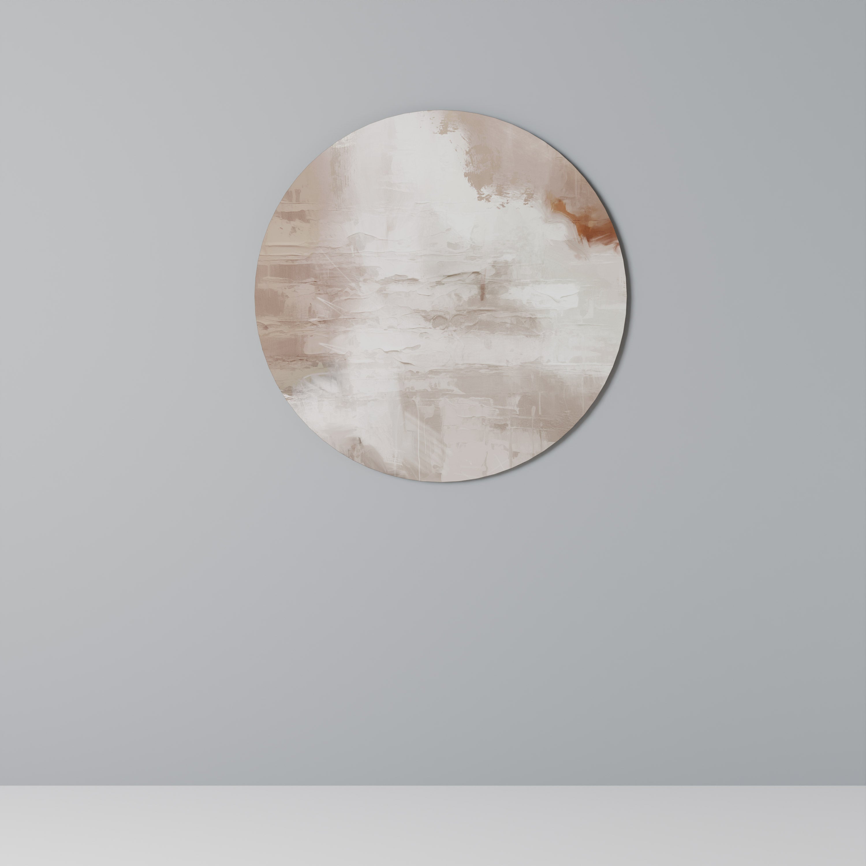 Στρογγυλή Τέχνη Τοίχου BLUSH SERENITY