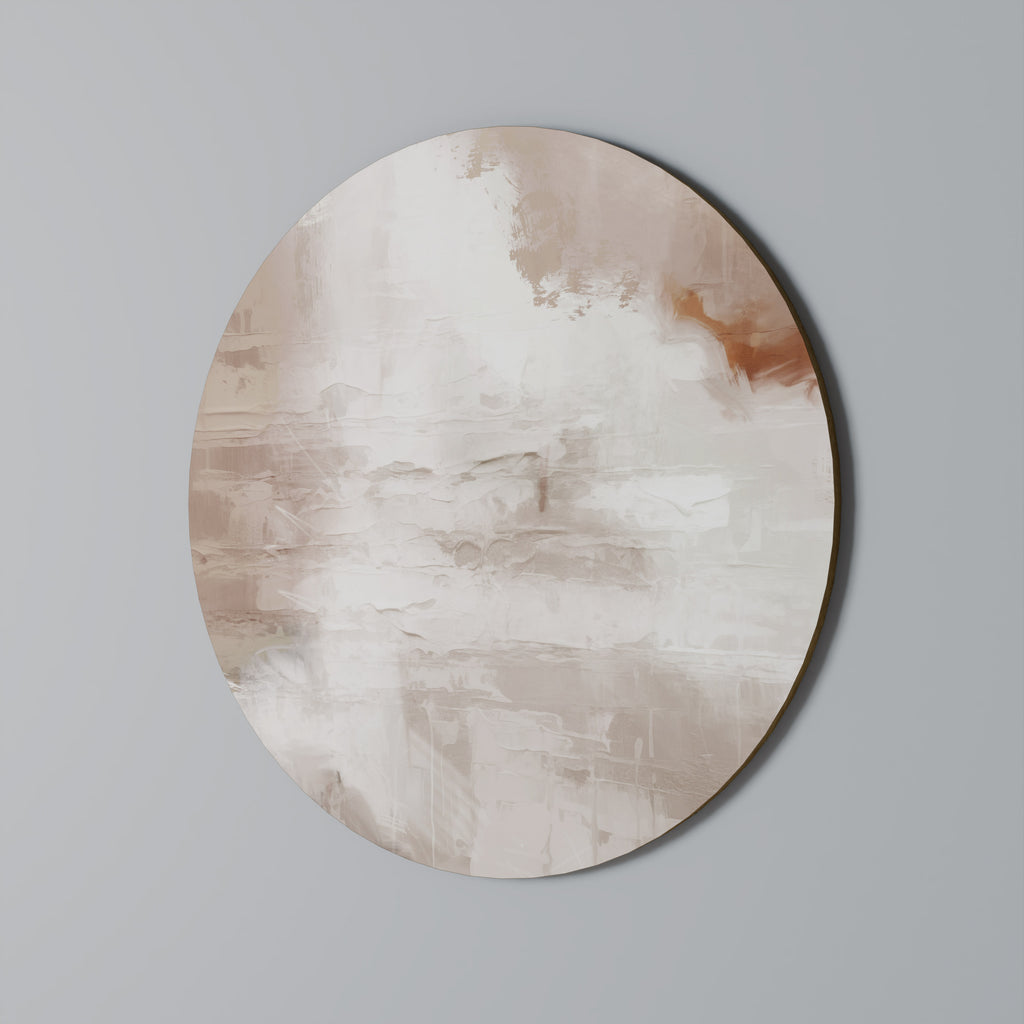 Στρογγυλή Τέχνη Τοίχου BLUSH SERENITY