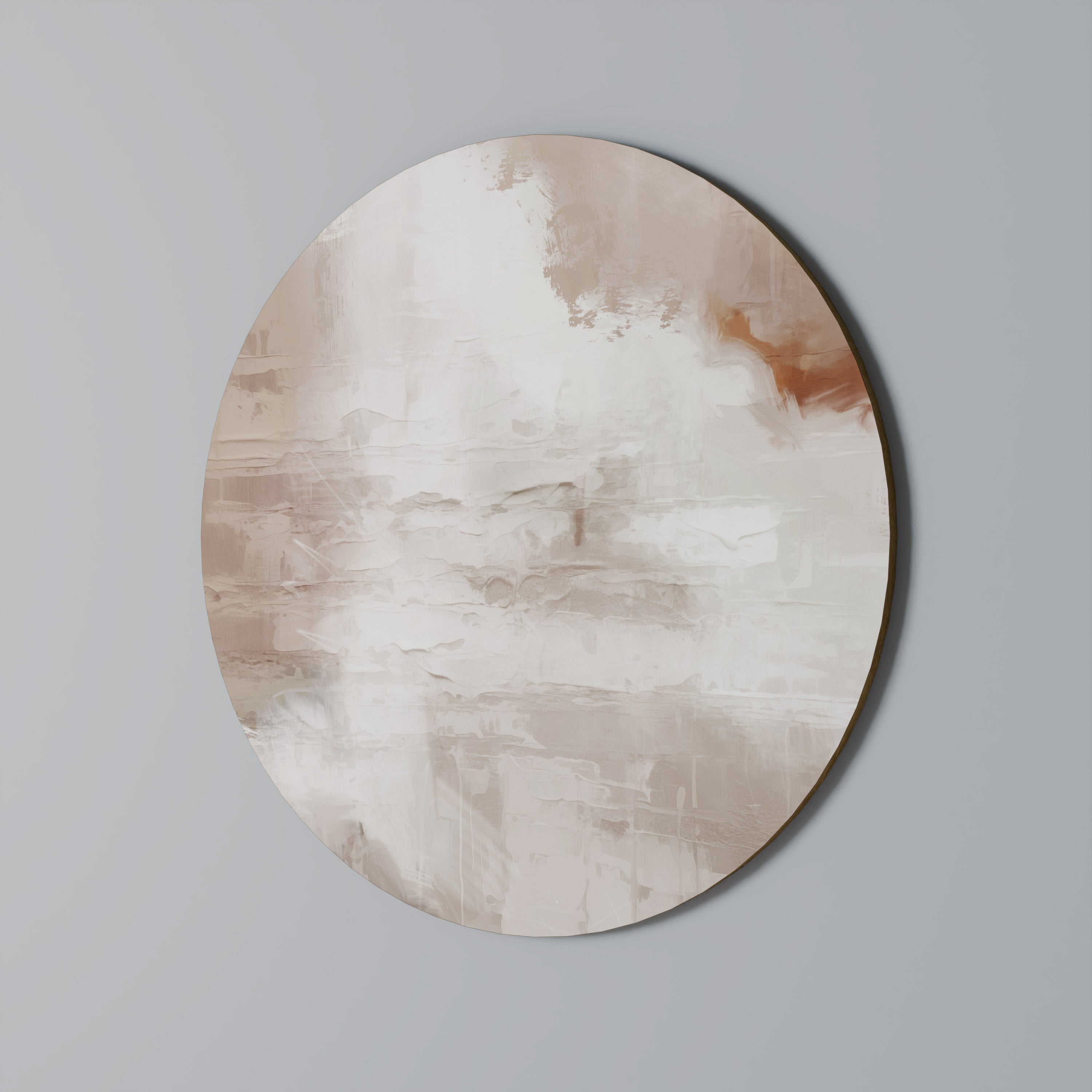 Στρογγυλή Τέχνη Τοίχου BLUSH SERENITY