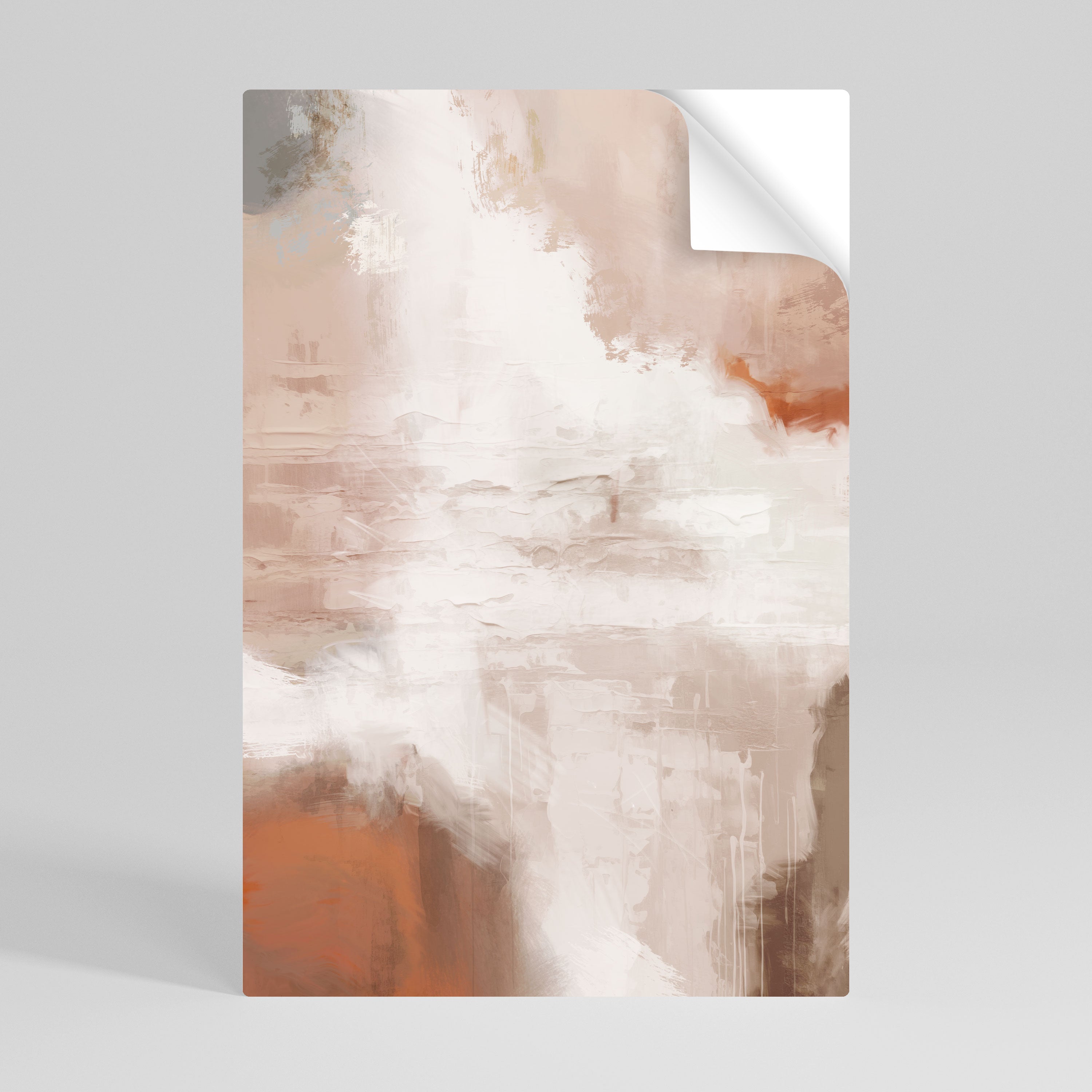 BLUSH SERENITY Αυτοκόλλητη Αφίσα κάθετη