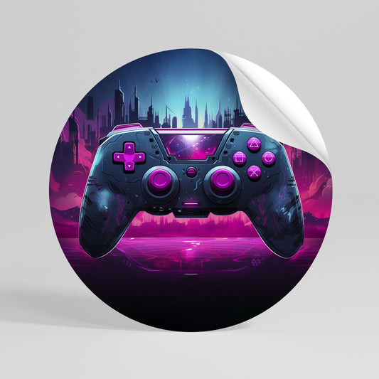 INFINITY MATRIX PAD Αυτοκόλλητη Αφίσα στρογγυλή