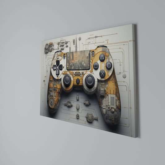 CYBER CHRONICLES PAD Horizontal Canvas Print