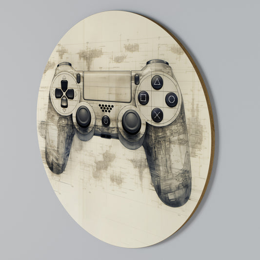 QUANTUM QUEST PAD Στρογγυλός πίνακας ζωγραφικής