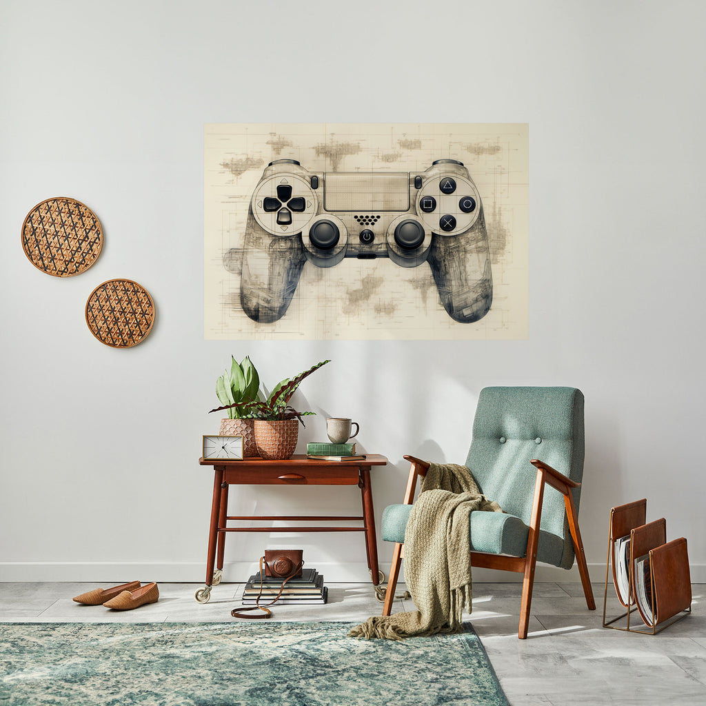 QUANTUM QUEST PAD Αποκολλητική οριζόντια αφίσα
