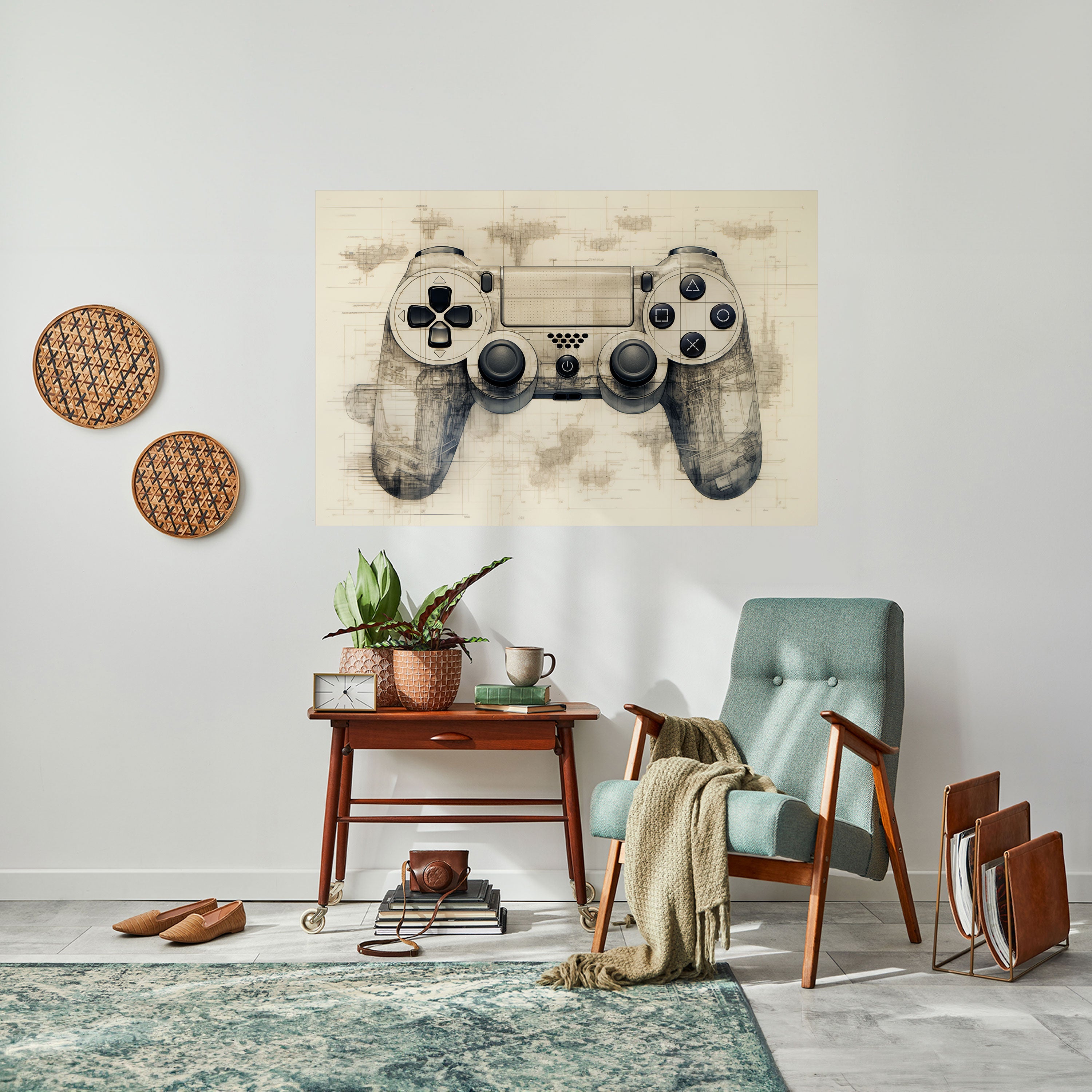 QUANTUM QUEST PAD Αποκολλητική οριζόντια αφίσα