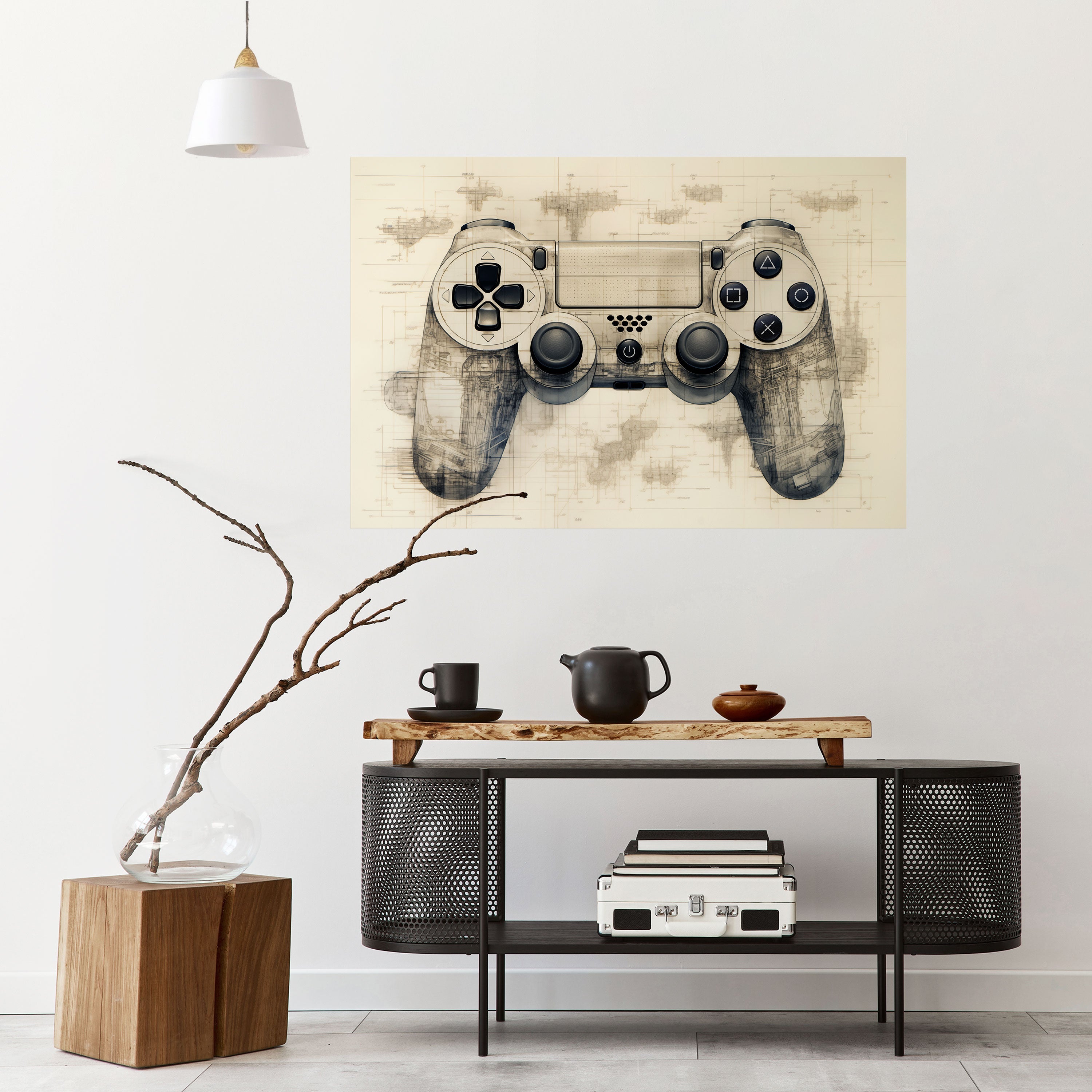 QUANTUM QUEST PAD Αποκολλητική οριζόντια αφίσα