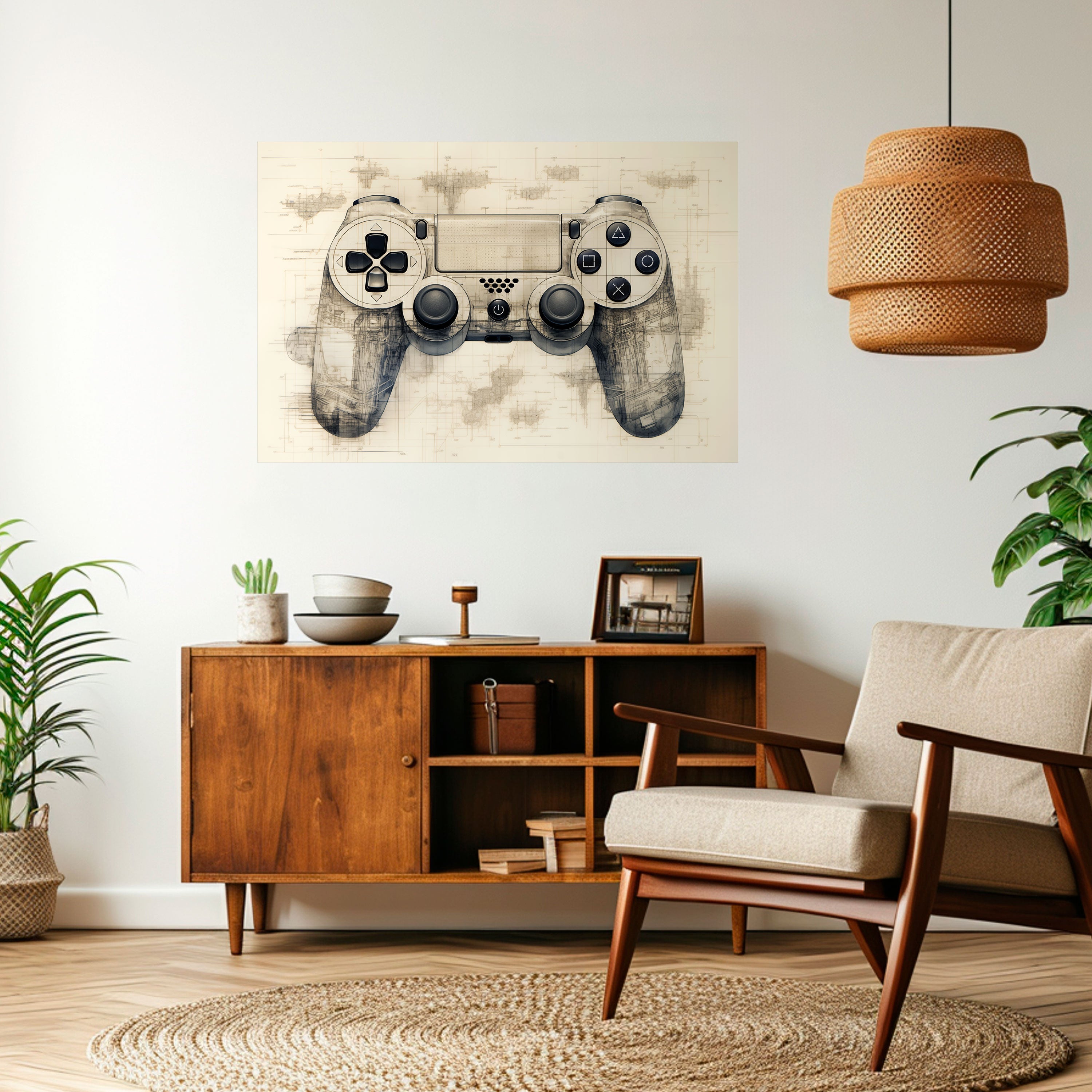 QUANTUM QUEST PAD Αποκολλητική οριζόντια αφίσα