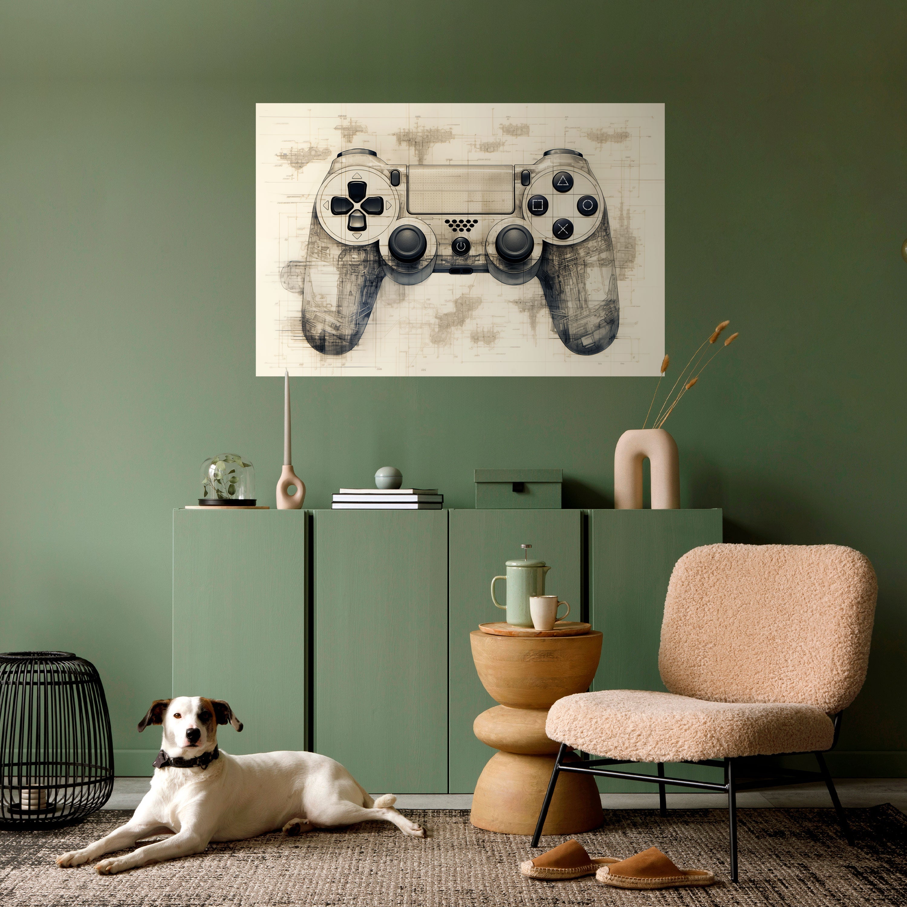 QUANTUM QUEST PAD Αποκολλητική οριζόντια αφίσα