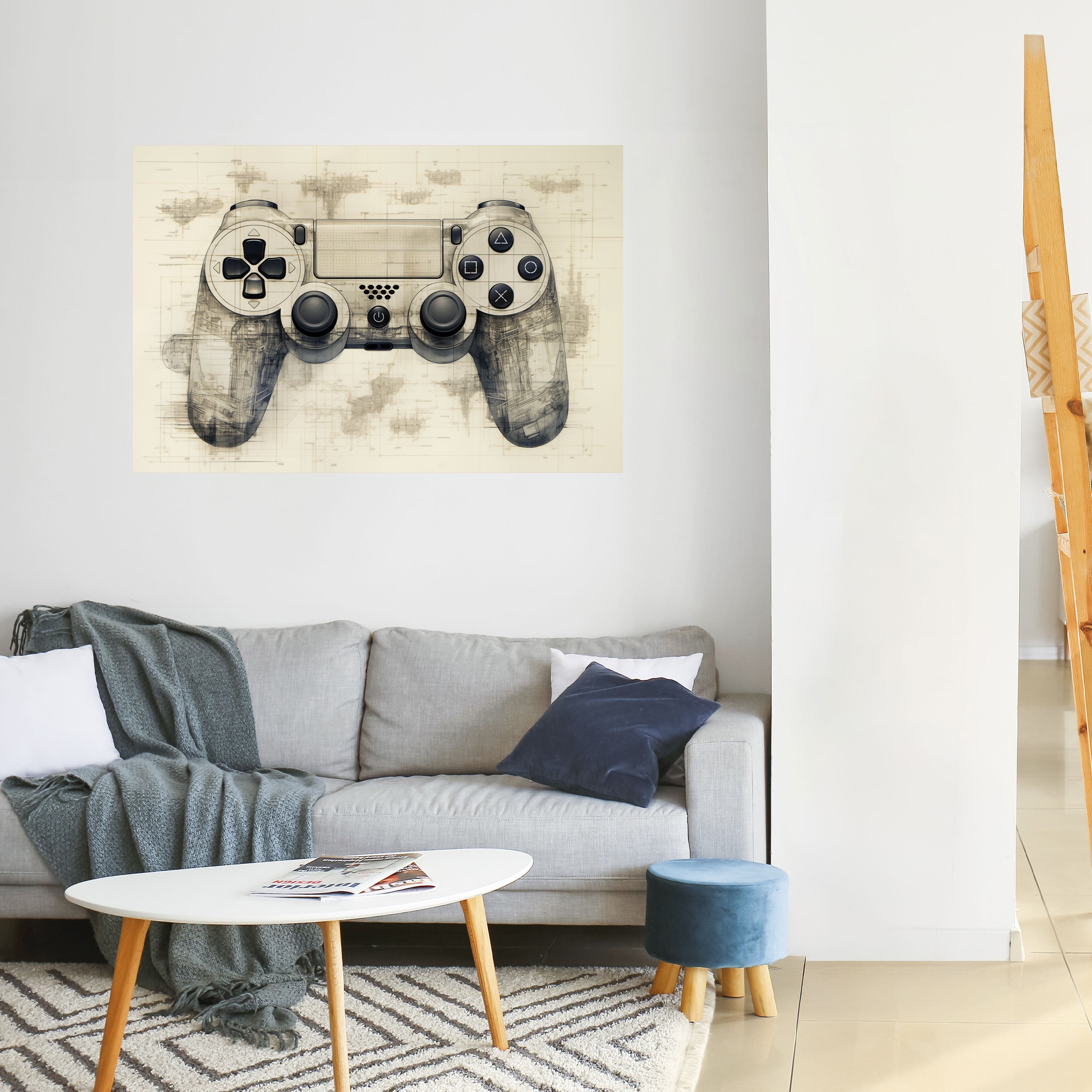 QUANTUM QUEST PAD Αποκολλητική οριζόντια αφίσα