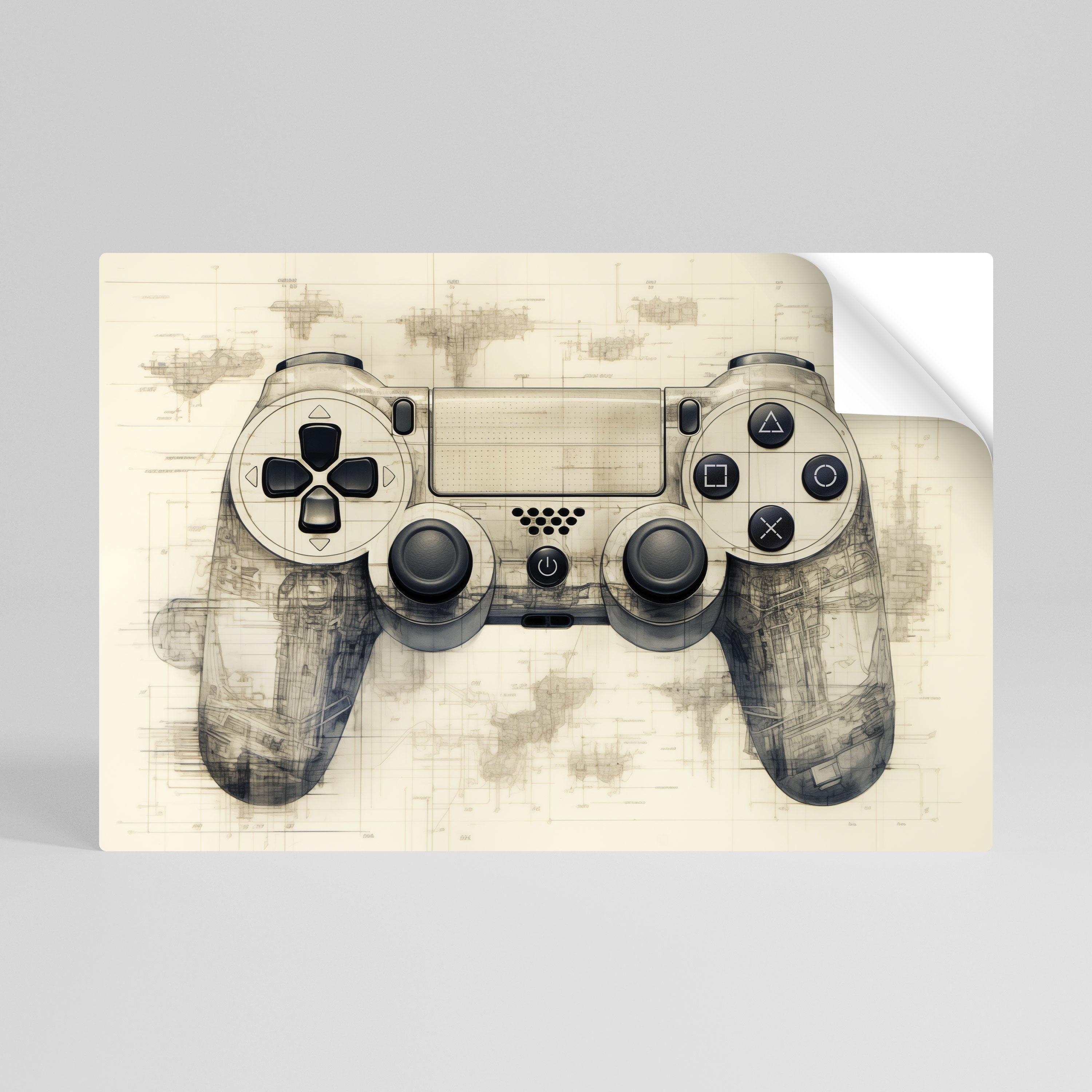 QUANTUM QUEST PAD Αποκολλητική οριζόντια αφίσα
