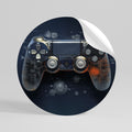 VIRTUAL VELOCITY PAD Αυτοκόλλητη Αφίσα στρογγυλή