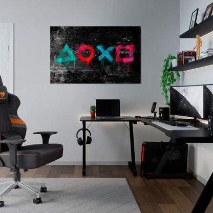 GAMER OUTLAWS Horizontal Canvas Print