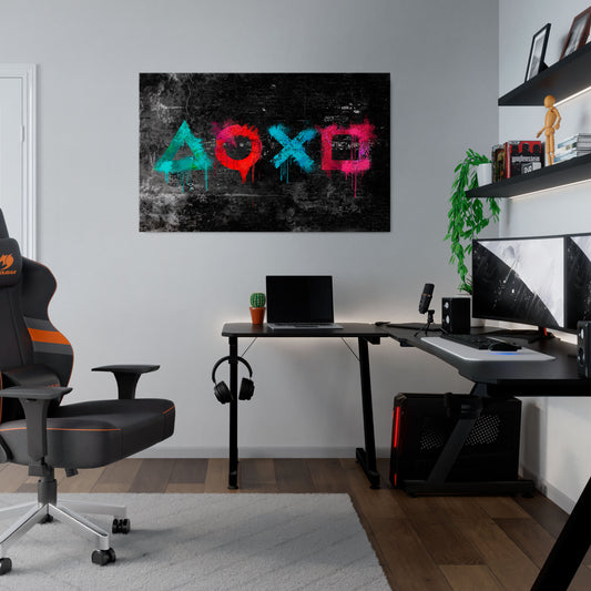 GAMER OUTLAWS Horizontal Canvas Print