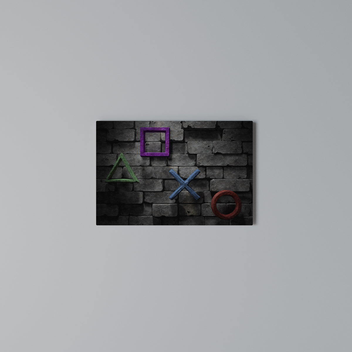 UNDERGOUND CONSOLE ICONS Horizontal Canvas Print