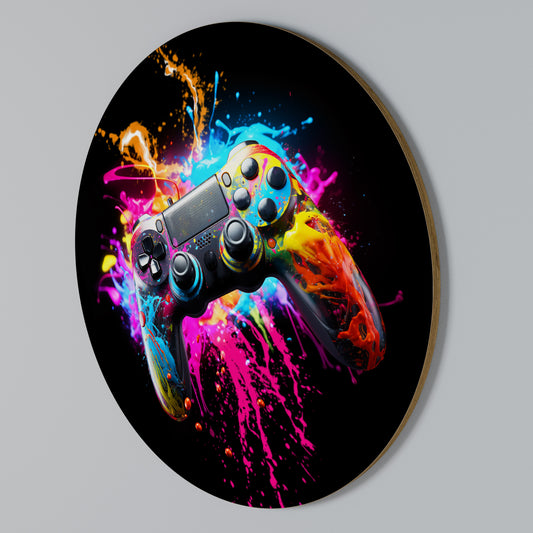 GAMING LUSH Round Wall Art