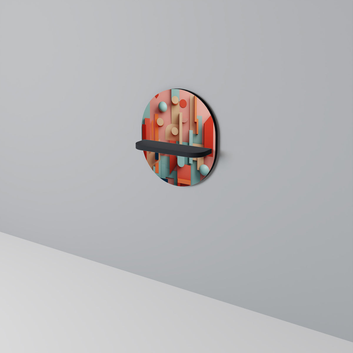 COLORBURST CONSTRUCT Διακοσμητικό Ράφι Art Shelf