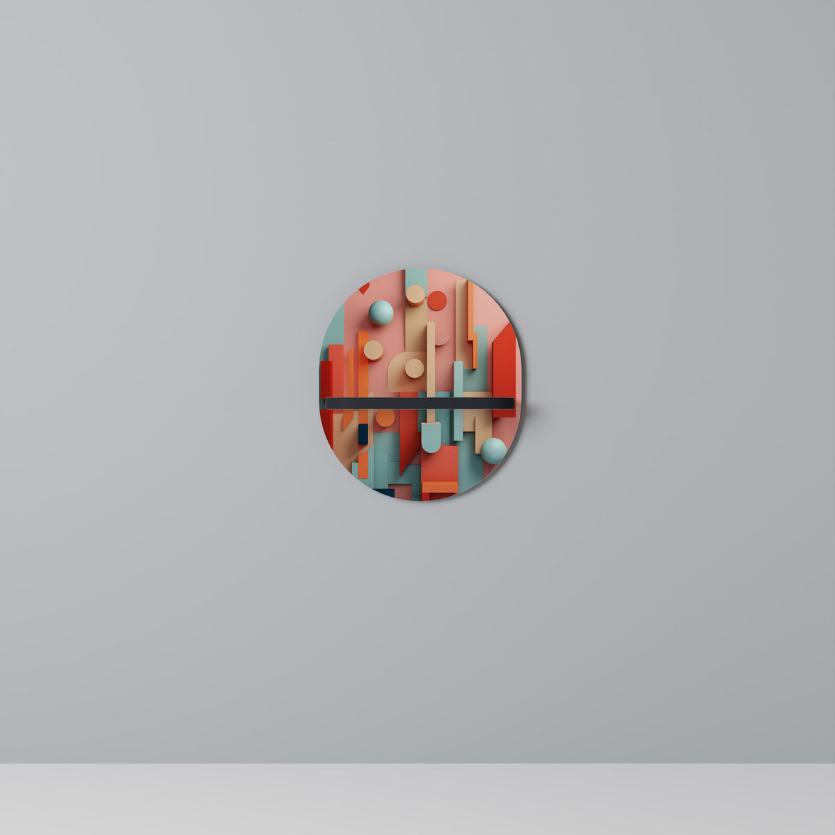 COLORBURST CONSTRUCT Διακοσμητικό Ράφι Art Shelf