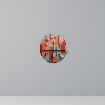 COLORBURST CONSTRUCT Art Shelf