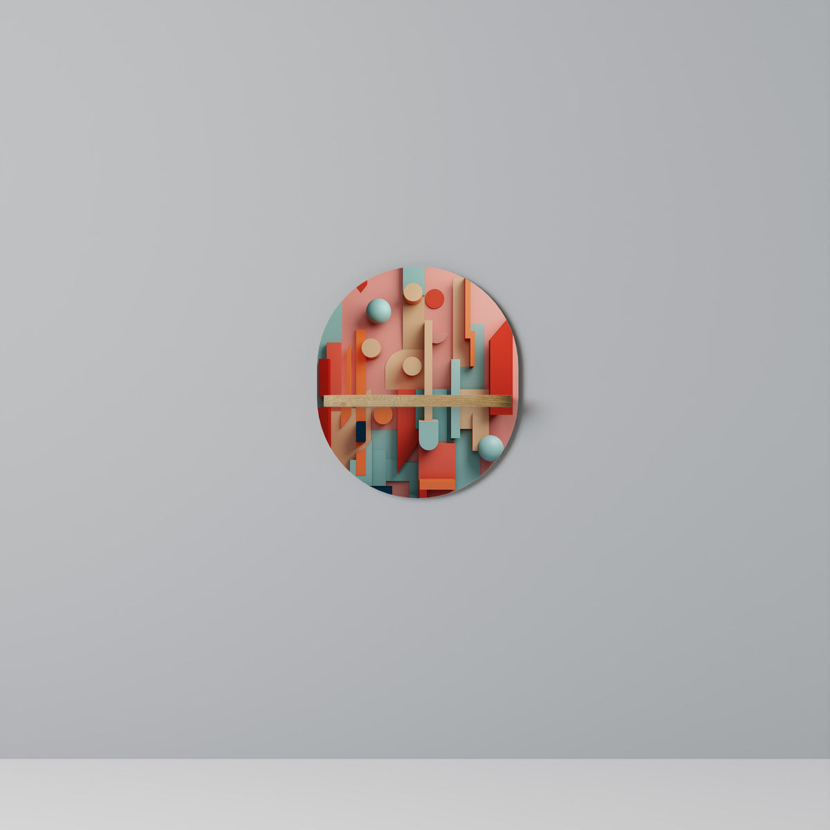 COLORBURST CONSTRUCT Διακοσμητικό Ράφι Art Shelf