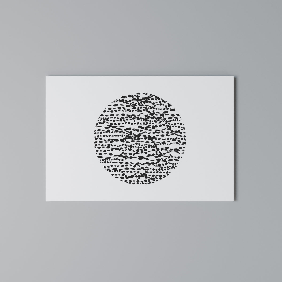 LUNAR LOOM Horizontal Canvas Print