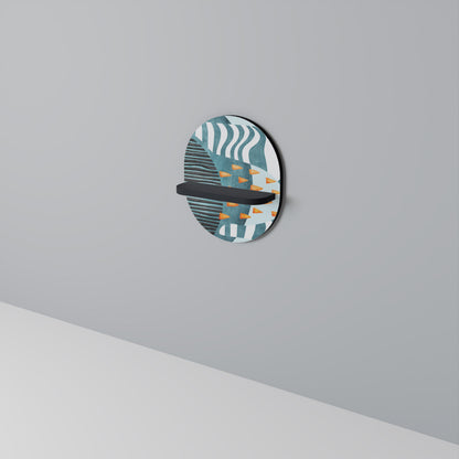 SHROUDED SHAPES Art Shelf