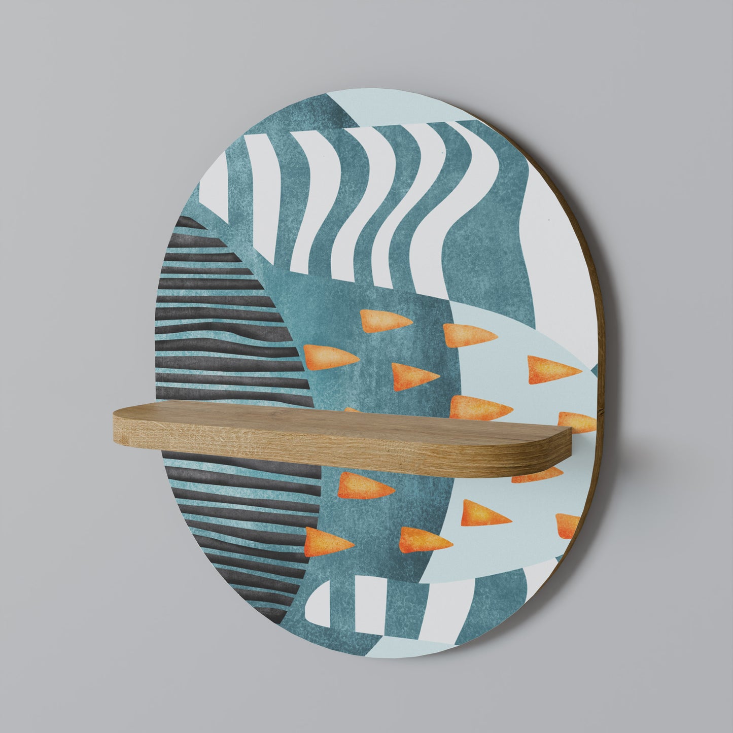SHROUDED SHAPES Art Shelf
