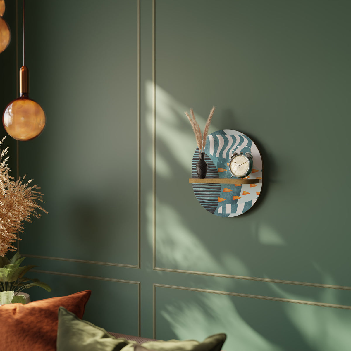 SHROUDED SHAPES Art Shelf