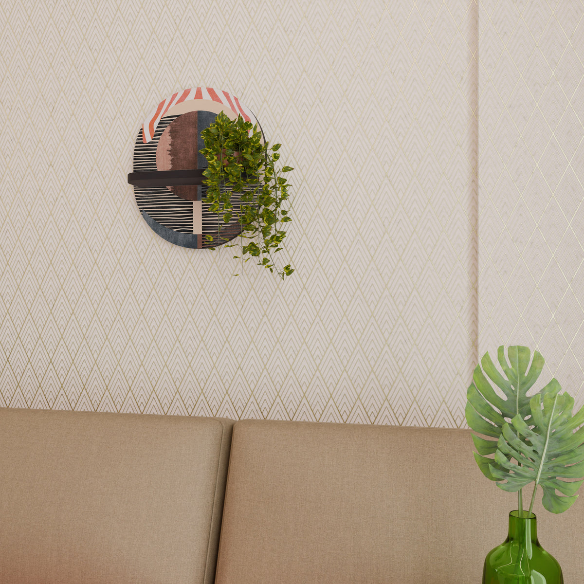 WHISPERS OF FORM Διακοσμητικό Ράφι Art Shelf