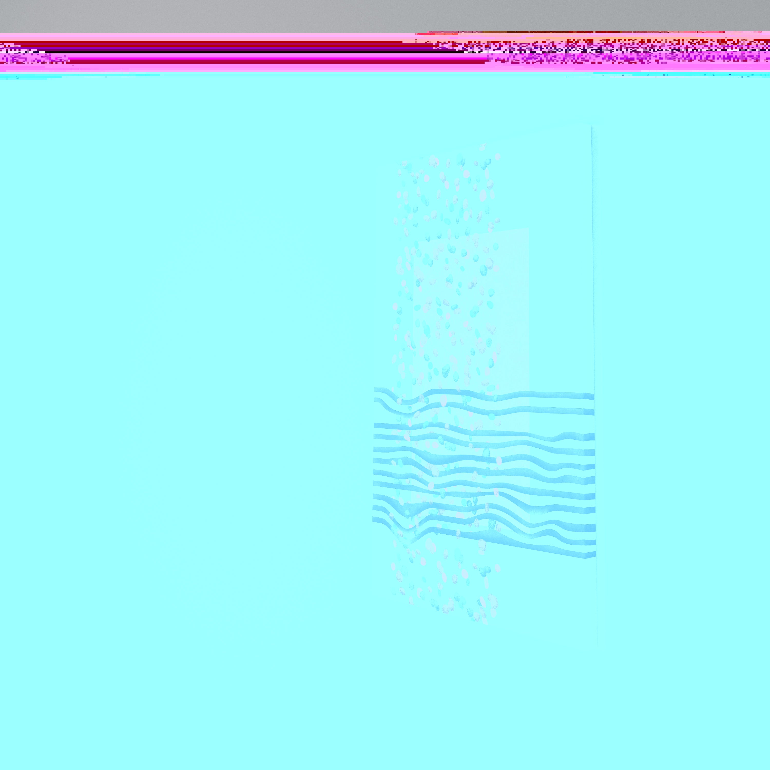 IMAGINARY RAIN Κατακόρυφος Πίνακας σε Καμβά