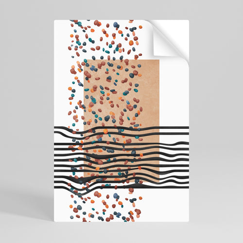 IMAGINARY RAIN Αυτοκόλλητη Αφίσα κάθετη