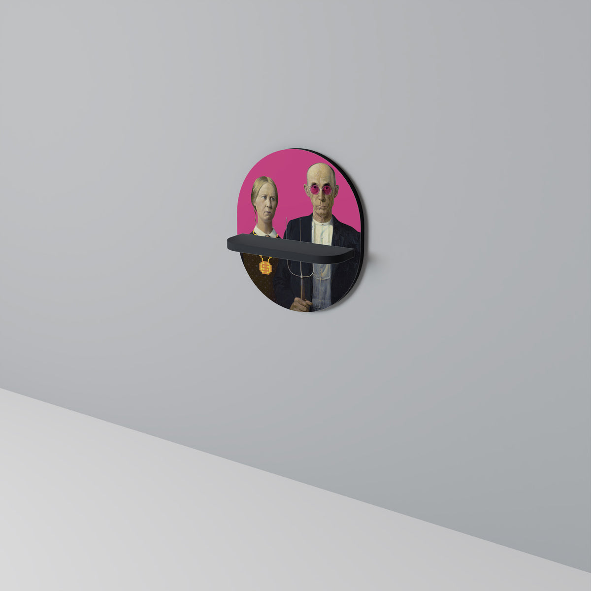 AMERICAN GOTHIC BLING Διακοσμητικό Ράφι Art Shelf