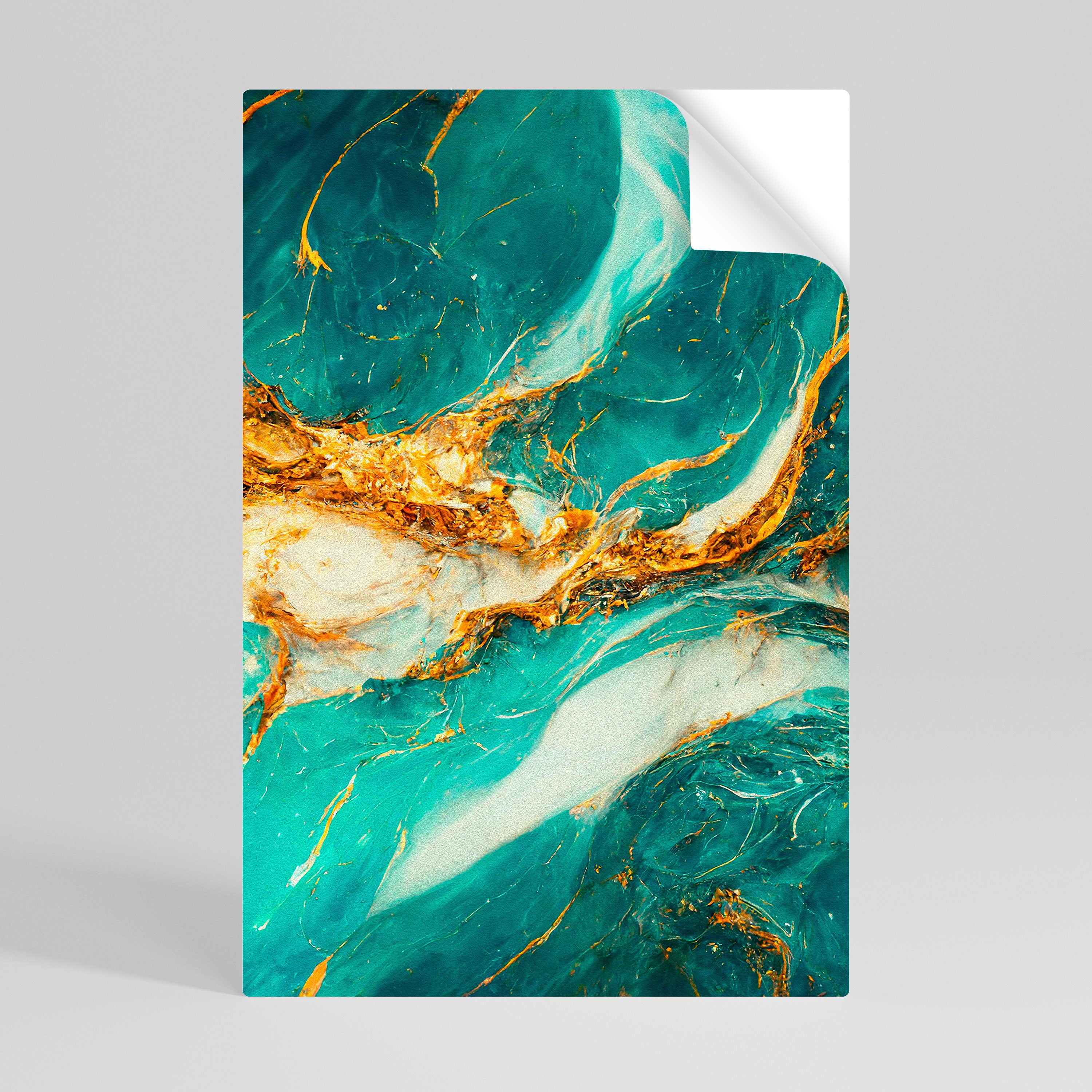 GILDED WHISPERS Αυτοκόλλητη Αφίσα κάθετη