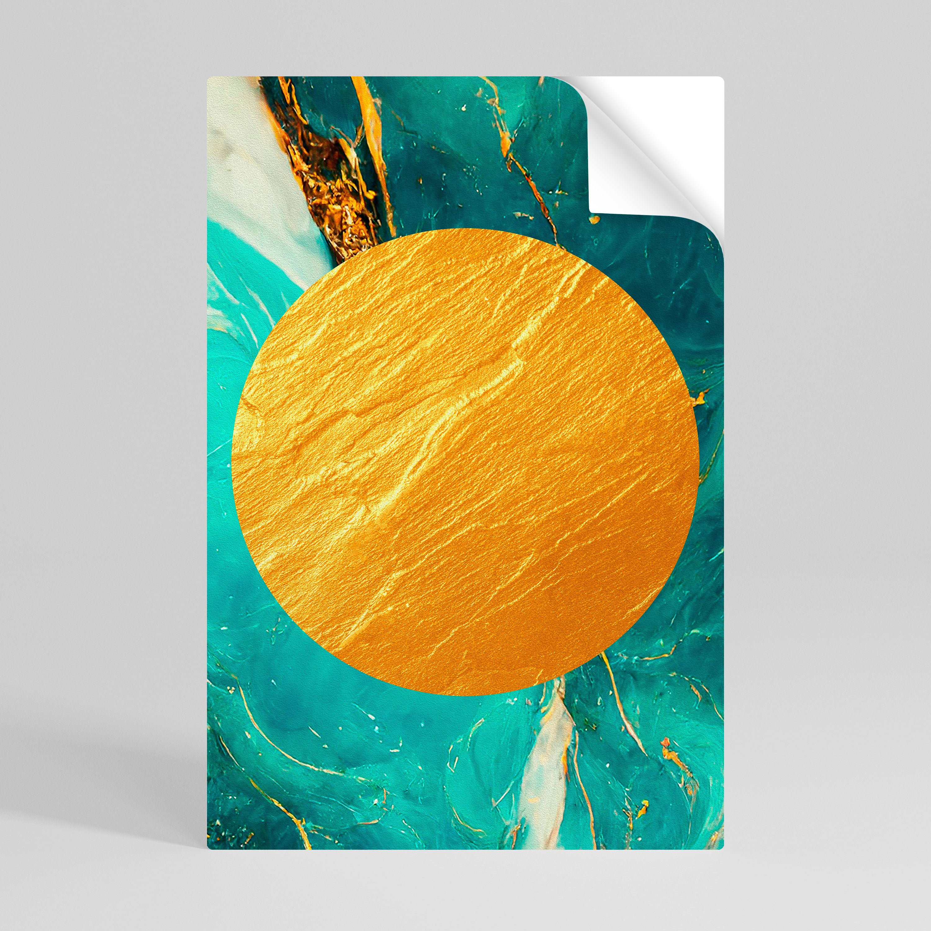 ETHEREAL AZURE Αυτοκόλλητη Αφίσα κάθετη