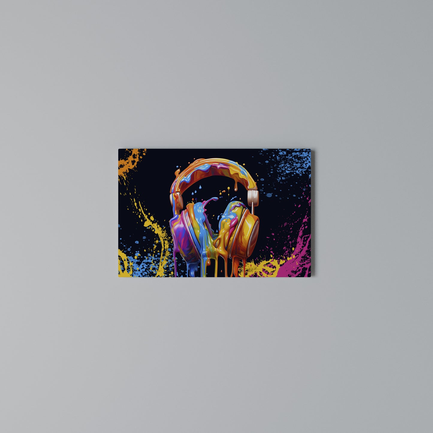 MUSIC IS MY EXTASY Horizontal Canvas Print