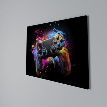 CYBERNETIC GAME Horizontal Canvas Print