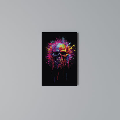 SKULL QUEST Κατακόρυφος Πίνακας σε Καμβά