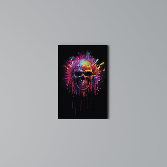 SKULL QUEST Κατακόρυφος Πίνακας σε Καμβά