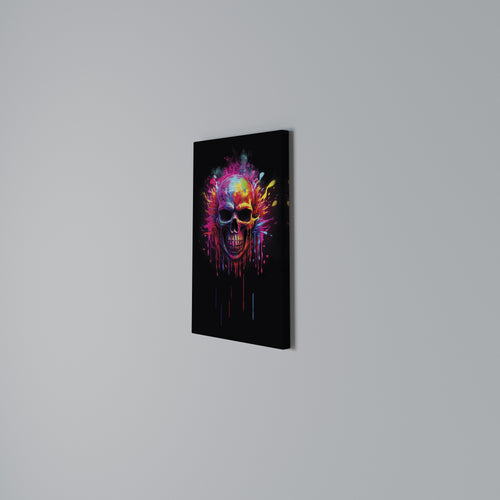 SKULL QUEST Κατακόρυφος Πίνακας σε Καμβά