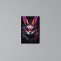DON'T FOLLOW THE RABBIT Vertical Canvas Print