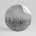 GHOSTS OF NATURE Peel and Stick Round Sticker